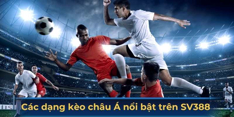 Tổng hợp các dạng kèo châu Á nổi bật trên SV388
